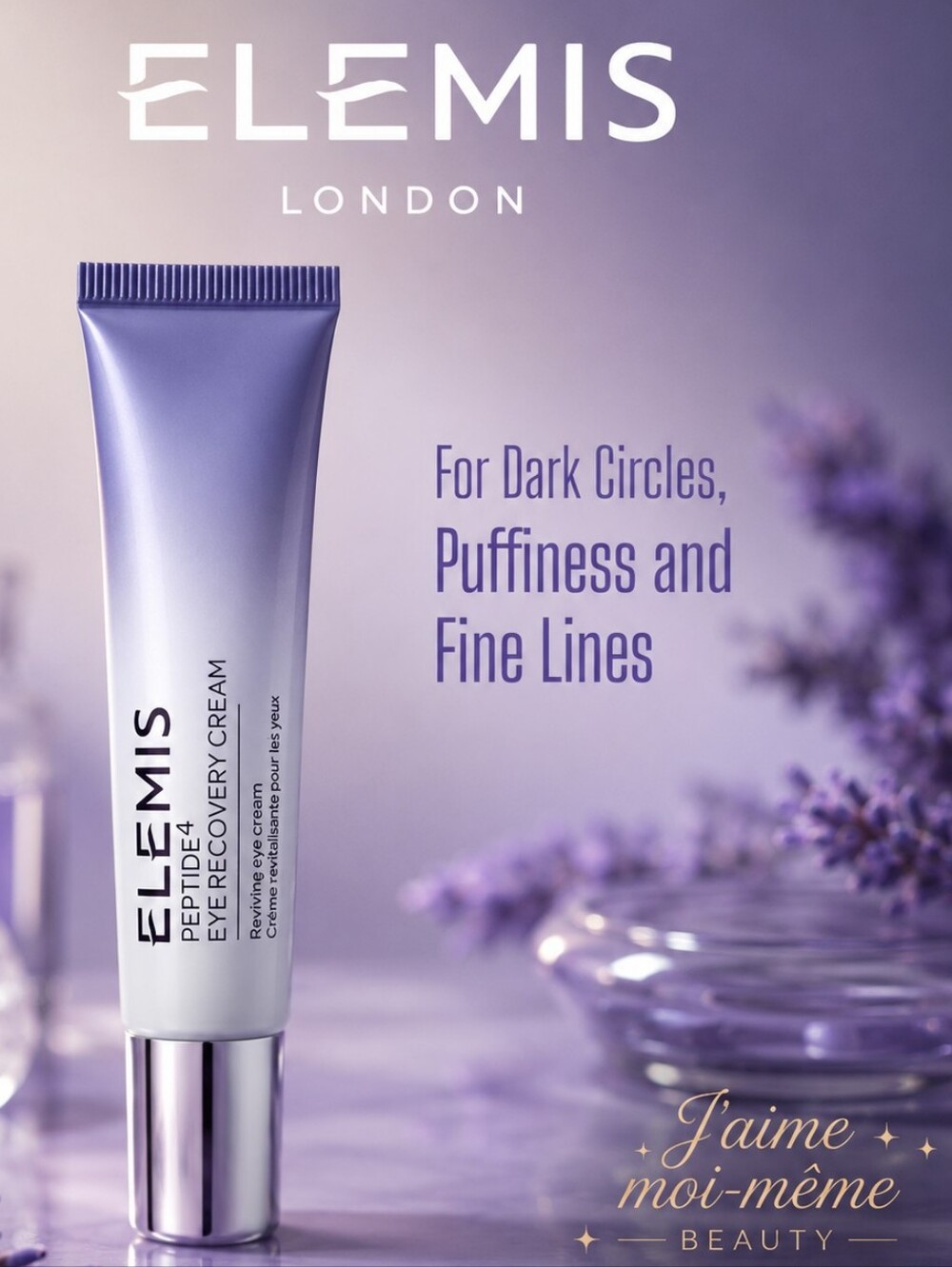 ELEMIS Peptide⁴ Reviving Eye Reovery Cream - Dark Circles Puffiness Fine Lines